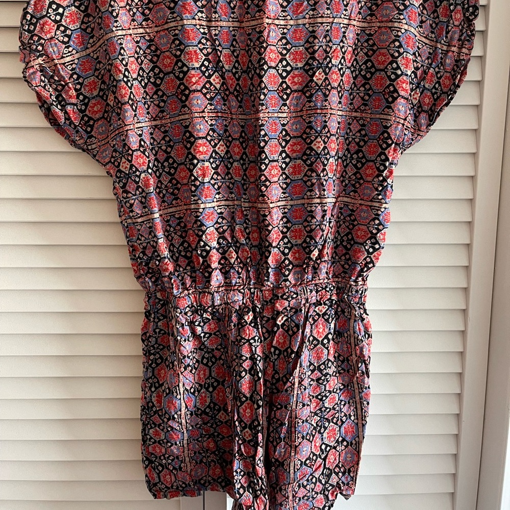 Aztec print drawstring romper - Picture 8 of 8